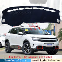 Dashboard Cover Pad for Citroen C5 Aircross 2017 2018 2019 2020 Car Accessories Dash Board Sunshade Anti-UV Car