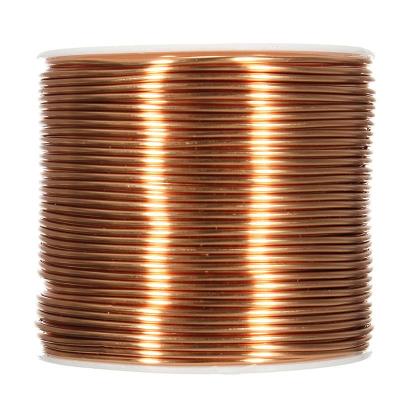 แกนลวดทองแดง1.0มม. 18GA 25ม. ขดลวดทองแดงเคลือบ85ft Kabel Magnet