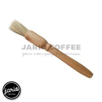 Jario แปรงปัดผงกาแฟ ด้ามจับไม้ แปรงกาแฟ Coffee Brush