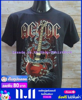 เสื้อวง AC/DC acdc เอซี/ดีซี ไซส์ยุโรป เสื้อยืดวงดนตรีร็อค เสื้อร็อค  ACD1859 ลายเต็มเกือบOVP