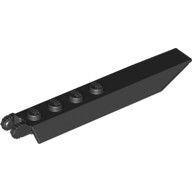 Lego part (ชิ้นส่วนเลโก้) No.14137 / 50334 Hinge Plate 1 x 8 with Angled Side Extensions, Squared Plate Underside