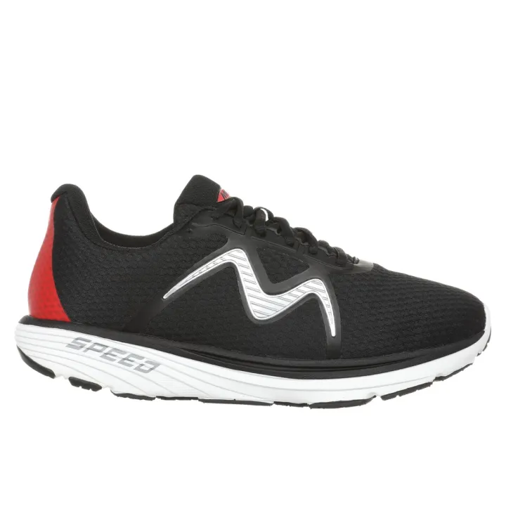 100 Original MBT SPEED1200 II Women's Lace Up Running Shoe in Black