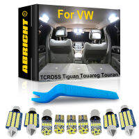 ภายในรถ LED สำหรับ Volkswagen VW Tiguan 5N AD1 Touran 1T1 1T2 1T3 TCROSS C11 Touareg 7L 7P Canbus โคมไฟ Auto Parts