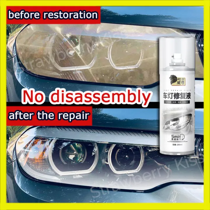 ️【Quick dry in 5 minutes】WeiYue car headlight repair fluid，Headlight