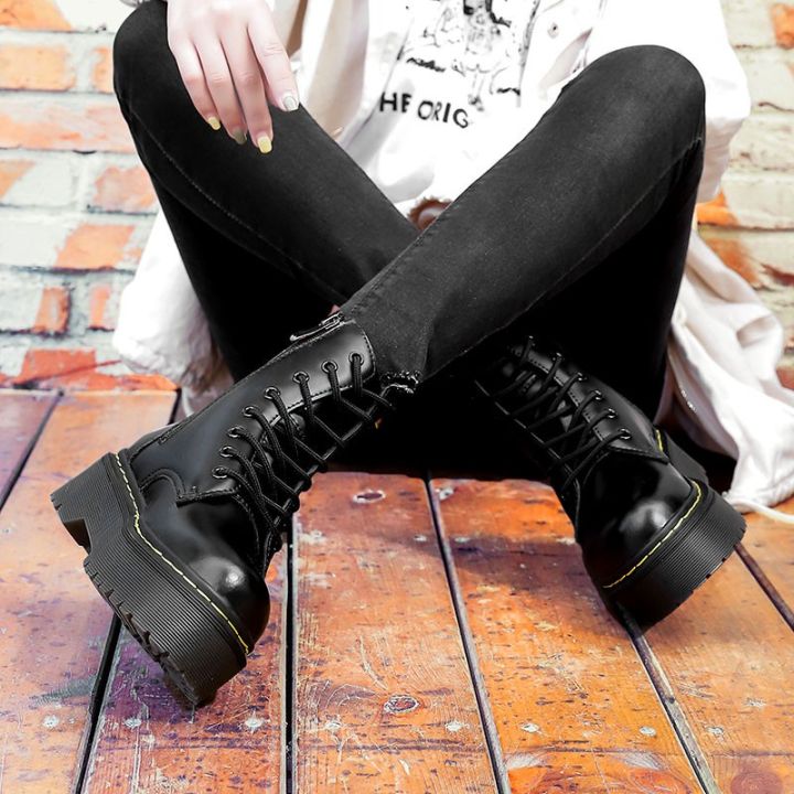 dr-martens-air-wair-martin-boots-ผู้หญิงนิวอิงแลนด์จริงหนังข้อเท้ารองเท้าคู่รุ่นผู้หญิงรองเท้าผู้ชายรองเท้า