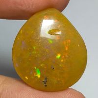 พลอย โอปอล เอธิโอเปีย ธรรมชาติ แท้ ( Natural Opal Ethiopia ) หนัก 15.48 กะรัต