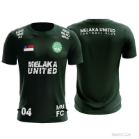 2023 New Melaka United Sublimation Tshirt | Baju Jersey Sublimation | ShortSleeve Summer Fashion T-shirt