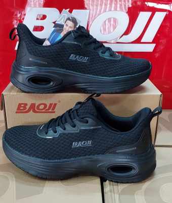 Baoji บาโอจิBJW845  สีดำ แท้100% รองเท้าผ้าใบผู้หญิง  งานดีมาก โคตรสวยมาใหม่ ของแท้ 100% ใส่นุ่ม เบา สบายเท้า