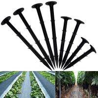 100-10pcs Ground Nail Fixed Garden Pegs Greenhouse Film Weed Prevention Sunshade Fly Net Plastic Pegs for Outdoor Gardening Tool