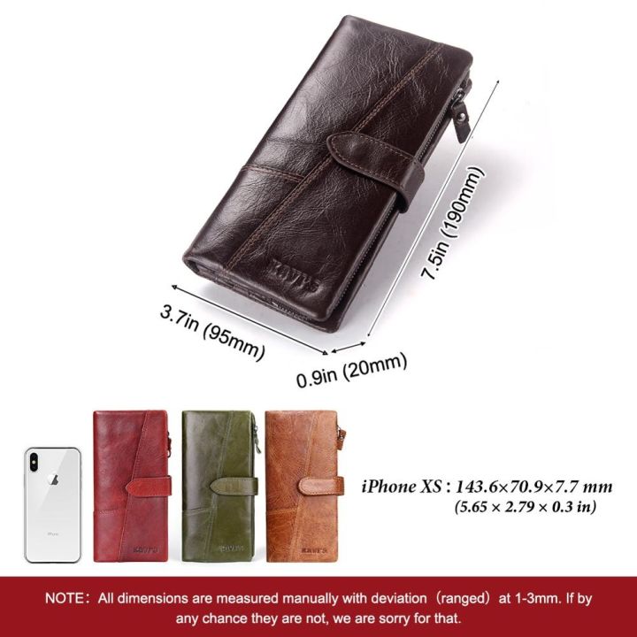 layor-wallet-kavis-แฟชั่น100กระเป๋าสตางค์หนังแท้หญิงกระเป๋าเงินเหรียญ-portomonee-ที่มีประโยชน์ยาวหนีบสำหรับเงินเลดี้-vallet-ผู้ถือบัตรสาว