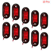 【Flash Sale】 10pcs Warning LIGHT LED DIODE Light รถพ่วงรถบรรทุกไฟ LED ด้านข้างหลอดไฟ