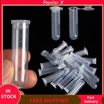 20pcs 5ml Plastic Bottle Sample Jar 5g Small Barrel Vials Medicine