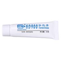 GD GD900 Thermal Conductive Grease Paste Silicone Plaster Heat Sink Compound Net Weight 30 Grams High Performance Gray For CPU ST30