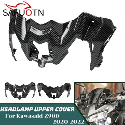 Motorcycle Front Upper Nose Headlight Fairing Cowls Cover for Kawasaki Z900 Z 900 2020 2021 2022 2023 Accessories