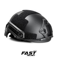 หมวก Fast Helmet รุ่นปรับหลังได้ วัสดุ ABS ทนทาน แข็งแรง น้ำหนัก 0.9 kg.