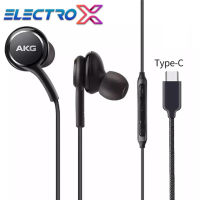 หูฟังสำหรับ Samsung AKG Note 10 หูฟังแท้ หูฟังแบบเสียบหู In-Ear Headphone ช่องเสียบแบบType-C รับประกัน1ปี BY ELECTRO X STORE