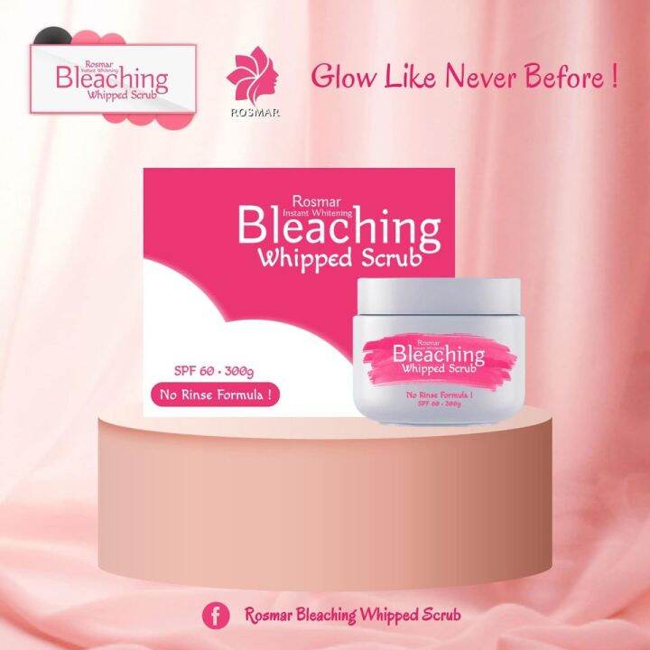 Rosmar Bleaching Whipped Scrub Whitening 300g 