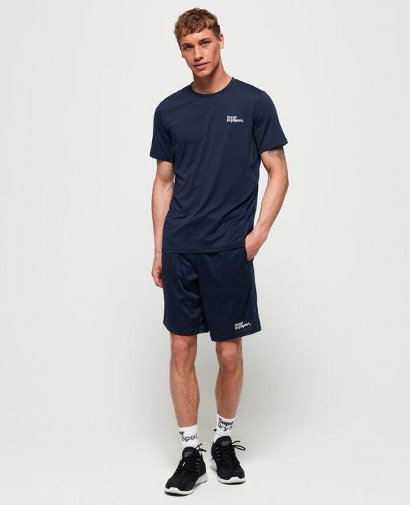 superdry-active-camo-jacquard-short-กางเกงขาสั้น-สำหรับผู้ชาย-สี-dark-navy