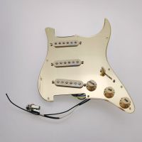 WK-Guitar Pickups Stra Wilkinson WVS 60s Alnico5 SSS Single Coil 7-Way type fully loaded pickguard