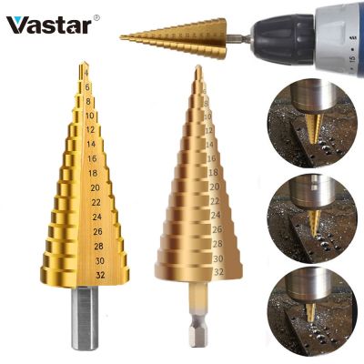 3 12mm 4 12mm 4 20mm HSS Straight Groove Step Drill Bit Set Titanium Coated Wood Metal Hole Cutter Core Drill Bit Set