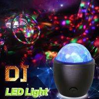 【❂Hot On Sale❂】 lian400770360360 โคมไฟลูกบอลนำดิสโก้แสง Dj ควบคุมการทำงานด้วยเสียง Usb สำหรับบ้านดิสโก้บาร์ปาร์ตี้เพลงเอฟเฟกต์โปรเจ็กเตอร์ไฟคลับ