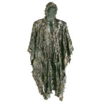 Ghillie สูทลายพราง,3D ป่าชุดเสื้อผ้า Hiking Camouflage Camping Birdwatching Poncho Ghillie สูท