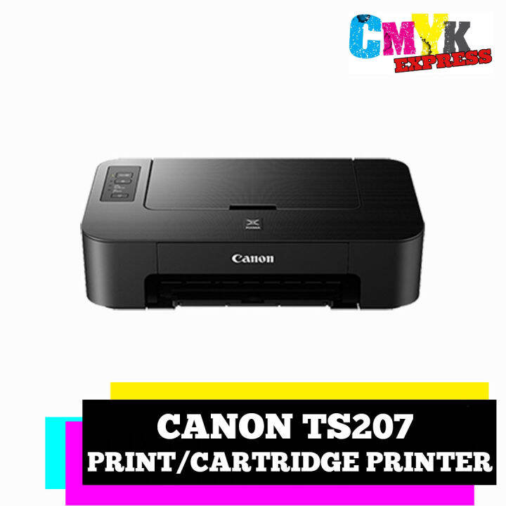 Canon Pixma TS207 Inkjet Document Printer w/ Borderless Photo Printer