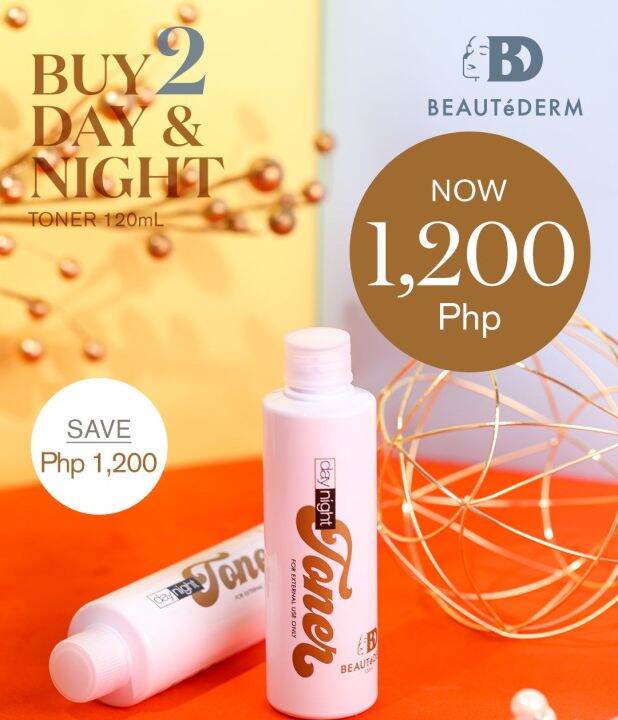 BUY 1 TAKE 1 Beautederm Day and Night Toner 120ML ONLY | Lazada PH