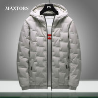 Winter Warm Men Jacket Coat Casual New Stand Collar Puffer Thick Hat Parka Coats Male Hooded Down Jacket Waterproof Solid Color