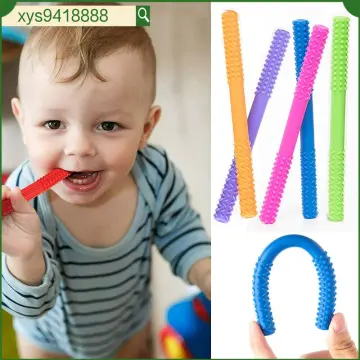 Kids Chewing Tube Y-Shape Chewy Teether Baby Oral Motor Chew Tools