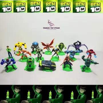 Bandai Genuine Ben Tennyson 10 Doll Monster Figure Toys Ben10 Omnitrix  Table Ornaments Kids Gifts - Action Figures - AliExpress