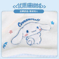 SW1C Yugui Dog Baths สามารถสวมใส่ได้สำหรับผู้หญิงหมวกคลุมผมแห้งน่ารักสำหรับเด็กผ้าห่อผ้าฝ้ายแท้ผ้าขนแกะปะการังสำหรับนักเรียน