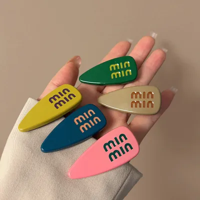 Multi-color Option Hairpin Jewelry Bangs Clip Personality Cute Fashion