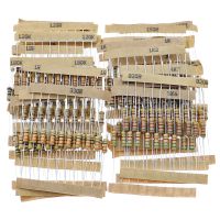 ♝ 300pcs 30 Value x 10pcs 1ohm-3M 1/2W Carbon Film Resistor kit set resistance pack