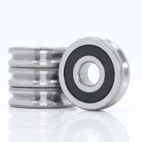 V103209 V Groove Sealed Ball Bearing ( 4PCS ) 10*32*9 mm Pulley Wheel Bearings V2/2 3/2 4/2 5/2 6/2 Guide Track Rlooer Bearing