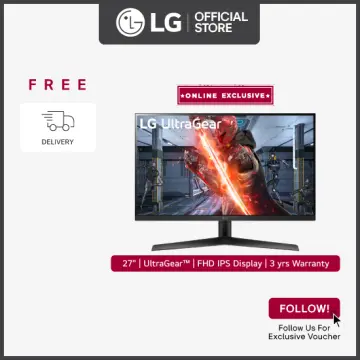 LG 27' GAMING 27GR75Q 2K QHD IPS 165HZ FLAT