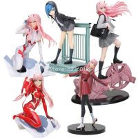 【CW】28cm DARLING in the FRANXX Anime Figure Zero Two 02 Action Figure DARLING in the FRANXX Ichigo Figurine Collectible Model Toys