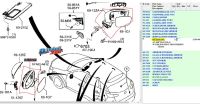 (ของแท้) DF7B69181 โครงกระจกมองข้าง มาสด้า Mazda CX-3 /แท้เบิกศูนย์ / รบกวนเช็คตรงรุ่นทางแชทก่อนสั่งซื้อ