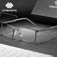 Sports Optical Eyeglasses Frame Men Myopia Prescription Glasses Frame Male Korea Brand Stainless Steel Square Spectacles Frame