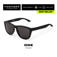 HAWKERS ONE Carbon Black Dark Asian Fit Sunglasses for Men and Women. UV400 Protection. Official Product designed in Spain O18TR01AF