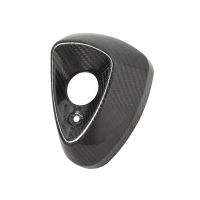 For SUZUKI GSX250R Real Carbon Fiber Exhaust Pipe Cover Decorator Exhaust Protective Cover