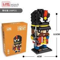 2023Loz บล็อกตัวต่อขนาดเล็ก mini Hero Journey to the West Three Kingdoms Brick Man มินิประกอบ Fangtou Zi ของเล่นเพื่อการศึกษา