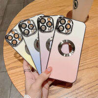 223.เคสโทรศัพท์มือถือ ซิลิโคนนิ่ม กันรอยกล้อง พร้อมแหวนโลหะ สําหรับ compatible for iphone 11 pro max 12 13 pro max 7plus