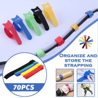 T-type Back-to-back Cable Ties Cable Data Cable Management Tape Self-adhesive Cable Management