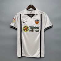 [Spot] 2001 Valencia Home Jersey Football Retro Soccer Shirt