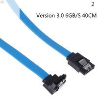 Cjing สายคอมพิวเตอร์ SATA 3.0 III SATA3 6กิกะไบต์/วินาที SSD Hard Drive Data Right Angle CABLE