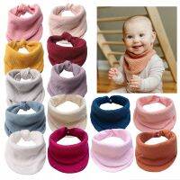 【DT】hot！ Baby Muslin Bibs Soft Cotton Color Saliva Boys Feeding Apron Bandana Drool