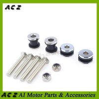 ACZ สลักเกลียวรถจักรยานยนต์ Deatchable พนักพิงกลับ Rest Docking ฮาร์ดแวร์ Bolt Nut Kit สำหรับ Harley Sportster XL 1200 883 2004-2016