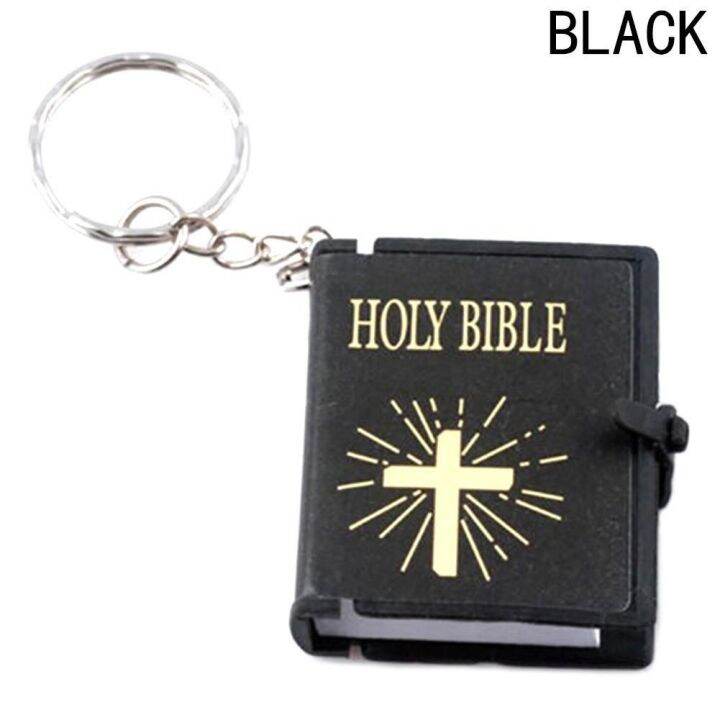 mini-bible-english-holy-bible-keychains-religious-christian-jesus-cross-keyrings