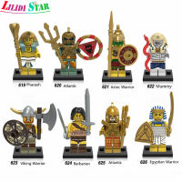 LS【ready Stock】Legoing Minifigures Building Blocks อียิปต์โบราณโรมโบราณ Atlantis ประกอบอาคารบล็อก Toys1【cod】